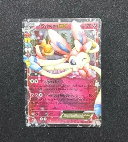 Pokemon TCG Sylveon EX RC21/RC32 Generations Ultra Rare Holo Card MP - Image 1