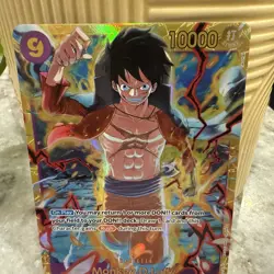 OP09-119 Monkey D. Luffy SEC - One Piece Card Game Emperors in the New World - Image 2