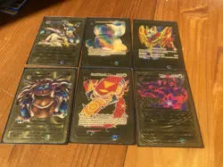 CUSTOM Fanmade Pokemon Artwork Gold Foil Card - 6PC LOT Blastoise, VMax GX V - Image 2