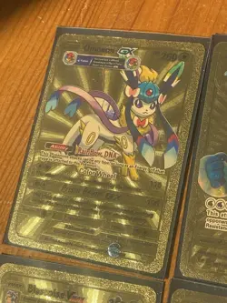 CUSTOM Fanmade Pokemon Artwork Gold Foil Card - 6PC LOT Blastoise, VMax GX V - Image 3