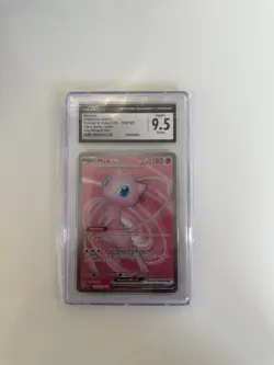 2023 POKEMON 151 MEW EX INSUFFICIENT INK ERROR CARD CGC 9.5 - Image 1