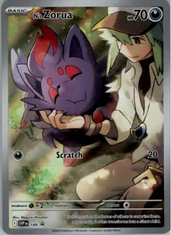 N's Zorua 189 Promo SV: Scarlet & Violet Promo Cards LP - Image 1