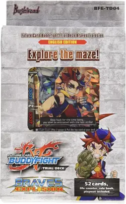 FUTURE CARD BUDDYFIGHT BRAVES EXPLOSION TRIAL DECK New *Factory Sealed* - Image 1