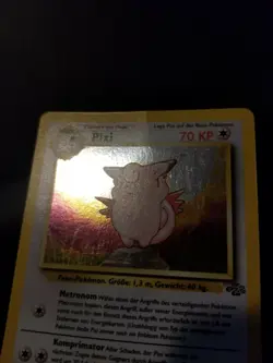 Clefable Jungle Holo 1/64 German Pokemon Card Vintage (Read Description) - Image 3