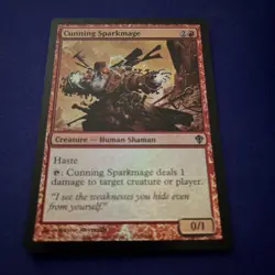 Cunning Sparkmage FOIL Worldwake NM Red Uncommon MAGIC GATHERING CARD ABUGames - Image 1