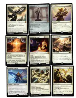 INDESTRUCTIBLE ANGELS-100 card MTG Deck-Commander-Magic the Gathering-Avacyn-RTP - Image 1
