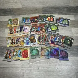 Bakugan Battle Brawlers Cards Thick & Thin Lot of 88 - Image 2