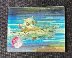 Pokemon Japanese Meiji Super Change Lenticular 3D Card #12 Cubone - Image 2