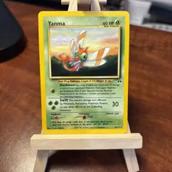 LP+ Yanma Neo Discovery (N2) Unlimited Pokemon Card 36/75 Reg. Rare NM - Image 1