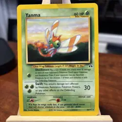 LP+ Yanma Neo Discovery (N2) Unlimited Pokemon Card 36/75 Reg. Rare NM - Image 4