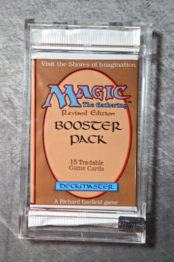 MTG Revised Pack Sealed Guaranteed Unsearched Box Opened on Video Void Label - Image 1