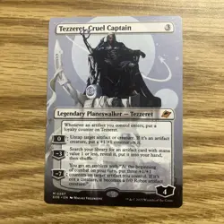 MTG Tezzeret, Cruel Captain (Borderless) Edge of Eternities Regular NM - Image 1