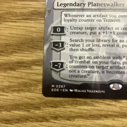 MTG Tezzeret, Cruel Captain (Borderless) Edge of Eternities Regular NM - Image 5