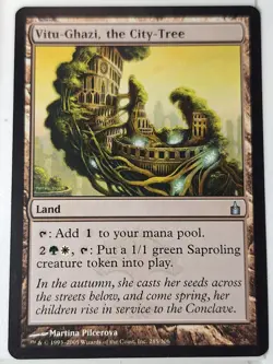 Vitu-Ghazi, the City-Tree - Ravnica City of Guild - Magic the Gathering MTG - Image 1