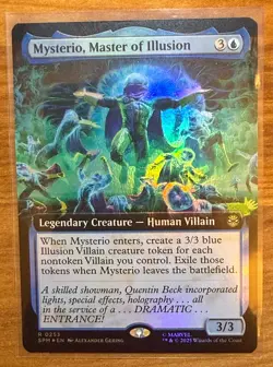Mysterio, Master of Illusion - Marvel's Spider-Man NM - R - 0253 - Foil - Image 1