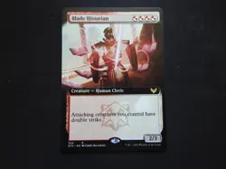 Blade Historian Extended Art NM [Strixhaven] Mtg Magic Free Tracking! - Image 1