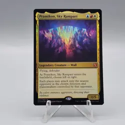 Pramikon Sky Rampart Foil MTG Commander 2019 Legendary Wall C19 047/302 - Image 1