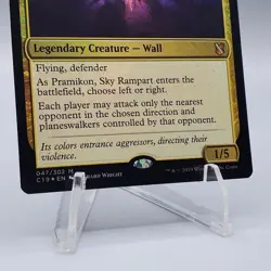 Pramikon Sky Rampart Foil MTG Commander 2019 Legendary Wall C19 047/302 - Image 3