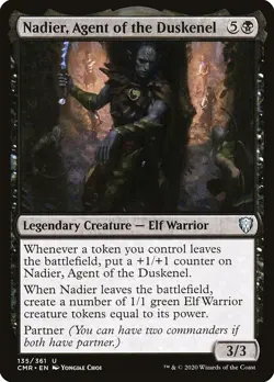Nadier, Agent of the Duskenel Commander Legends NM MTG Non-Foil - Image 1