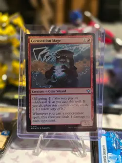 Coruscation Mage Bloomburrow Foil - Image 1