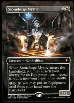 1x Stoneforge Mystic (Borderless) - Special Guests NM - MTG - Image 1