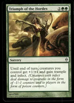 1x Triumph of the Hordes - New Phyrexia - NM - MTG - Image 1