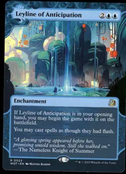 1x Leyline of Anticipation - Wilds of Eldraine: Enchanting Tales NM - MTG - Image 1