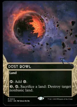 1x Dust Bowl (0012) (Borderless) - Edge of Eternities: Stellar Sights NM - MTG - Image 1