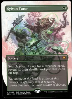 1x Sylvan Tutor (Borderless) - Special Guests NM - MTG - Image 1