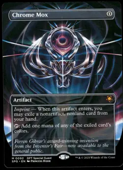 1x Chrome Mox (Borderless) - Special Guests NM - MTG - Image 1