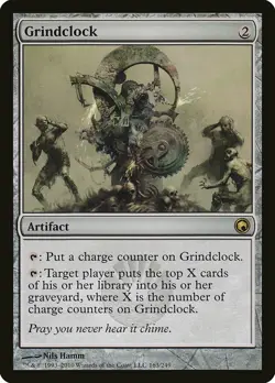 1x Grindclock - LP - Scars of Mirrodin - SPARROW MAGIC - Image 1