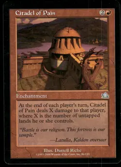 1x Citadel of Pain - Prophecy - NM - MTG - Image 1