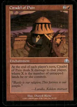 1x Citadel of Pain - Prophecy - NM - MTG - Image 1