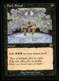 1x Dark Ritual - Mercadian Masques - NM - MTG - Image 1