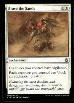 1x Brave the Sands - Khans of Tarkir - NM - MTG - Image 1