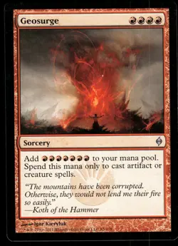 1x Geosurge - New Phyrexia - NM - MTG - Image 1