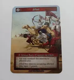 Ji Had - Sorcery: Contested Realm - Beta - Near Mint - Non Foil - Pack Fresh - Image 1