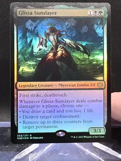 Glissa Sunslayer #202 Phyrexia: All Will Be One Foil Rare - Image 1