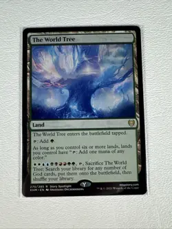 The World Tree ~ Regular Rare #275 NM/MINT Kaldheim MTG - Image 1