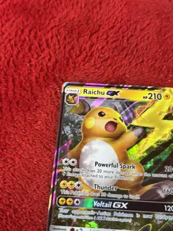 Raichu GX 29/73 Shining Legends Holo Pokemon Card Near Mint - Image 2