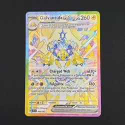 Pokemon TCG Card Galvantula ex 168/142 Stellar Crown Special Illustration - NM - Image 1