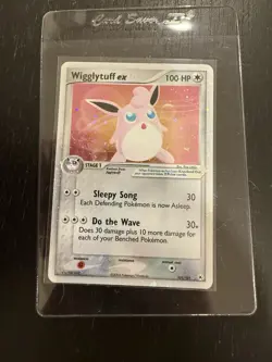 Pokemon TCG Wigglytuff EX 101/101 Holo Ultra Rare Card 2004 - Image 1