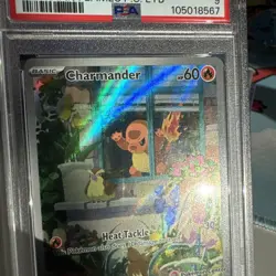 2023 Pokemon Charmander 2023 S& V: BSP #SVP044 O.F. (Pokemon Center Stamp) PSA 9 - Image 3