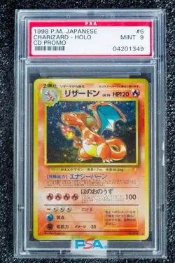 Pokemon Japanese CD Promo Charizard, Venasaur, Bulbasaur PSA 9 Holo Bleed - Image 4