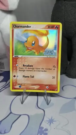 Charmander 48/100 EX Crystal Guardians Reverse Holo Stamped Pokemon TCG NM - Image 1