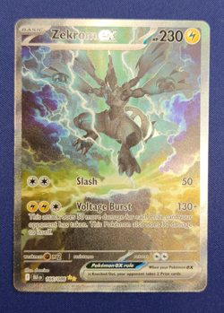 Pokemon TCG Zekrom ex 166/086 Sv: Black Bolt Holo Special Illustration Rare NM - Image 2