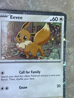 Eevee SVP 200 Black Star Cosmos Holo Promo Destined Rivals Pokemon NM Fart Swirl - Image 3