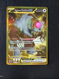 POKEMON TCG - TWILIGHT MASQUERADE - BLOODMOON URSALUNA EX 222/167 - Image 1