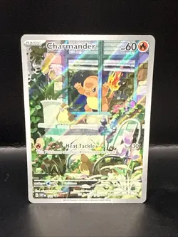 Pokemon TCG Obsidian Flames Charmander 044 SVP EN Black Star Promo - Image 1