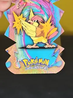 2000 Topps Pokemon TV Animation Edition Die Cut, Embossed Pidgeotto, EV11 Of 12 - Image 4